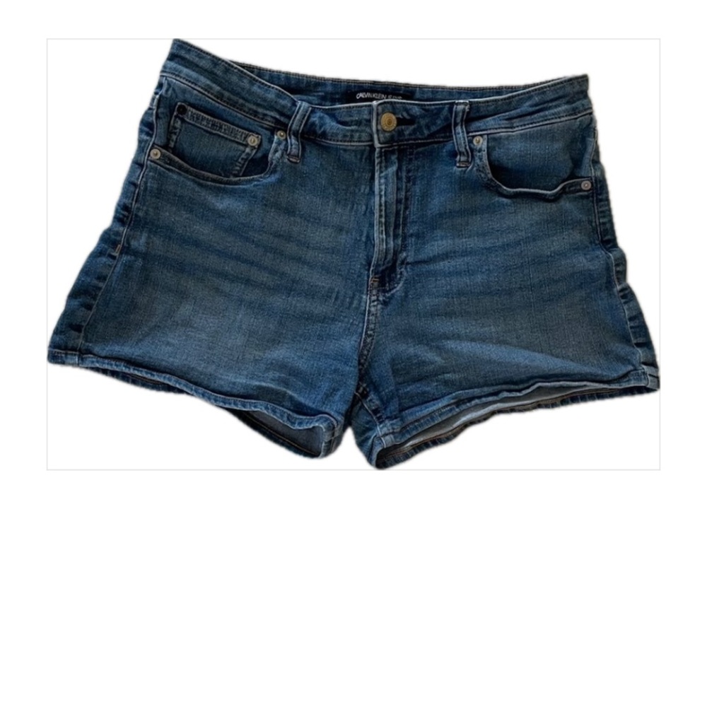 Calvin Klein Dark Blue Jean Shorts
